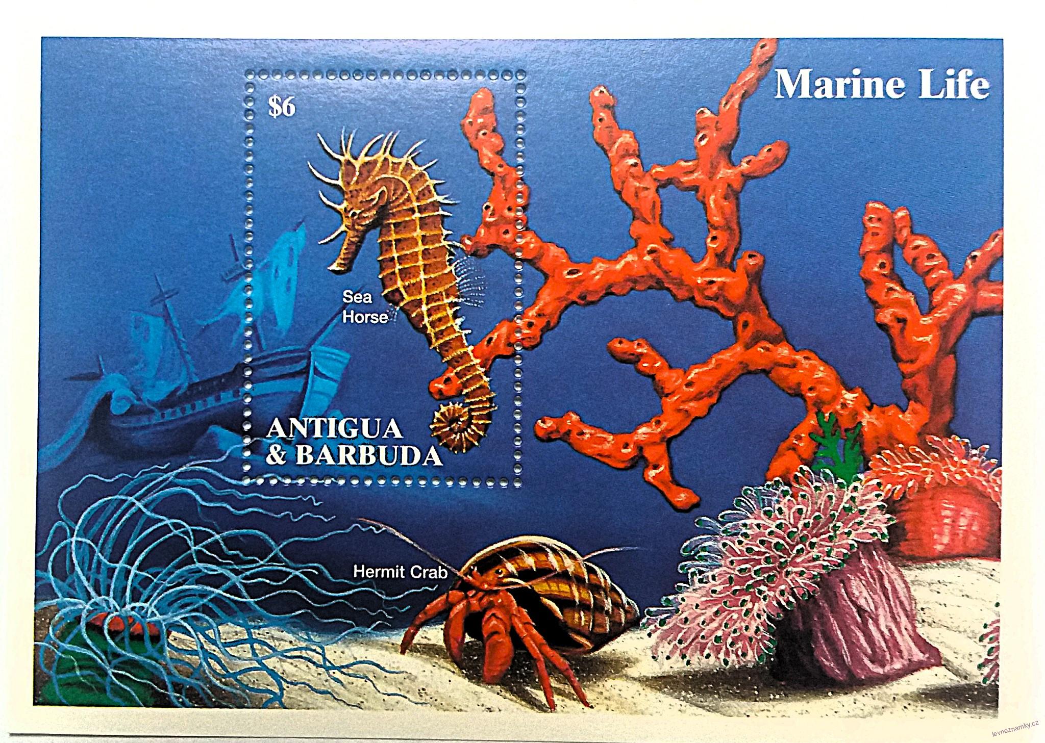 Aršík Antiqua a Barbuda - ryby