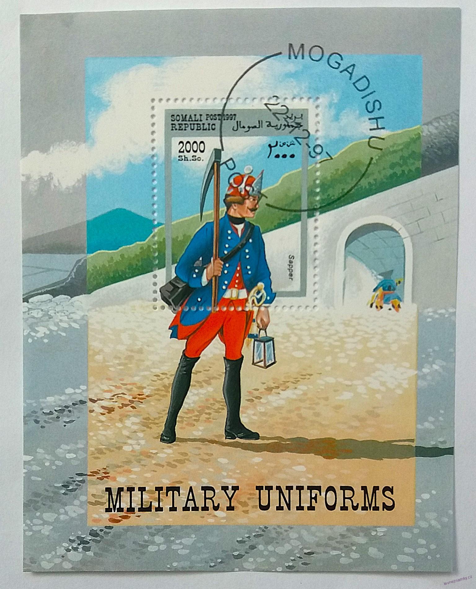 Aršík - Somalia - uniformy