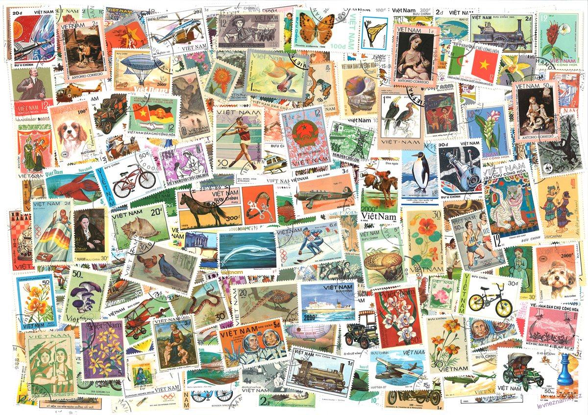 Balíček známek - Vietnam (1958-1992) - 500 ks