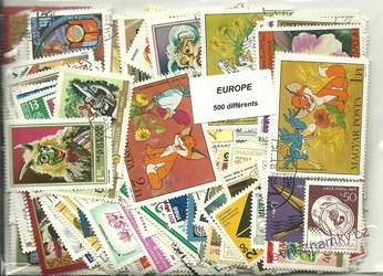 Balíček známek - Evropa - 500 ks