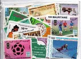 Balíček známek - Mauritánie - 100 ks
