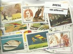 Balíček známek - Brazílie - 100 ks