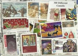 Balíček známek - Canada - 300 ks