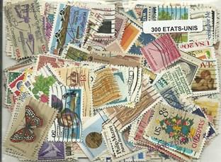 Balíček známek - USA - 300 ks