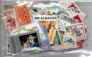 Balíček známek - Albánie - 200 ks