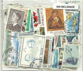 Balíček známek - Belgie - 300 ks