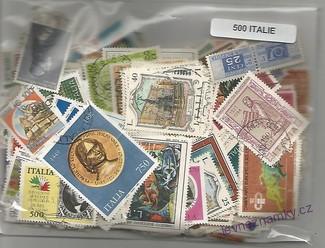 Balíček známek - Itálie - 500 ks