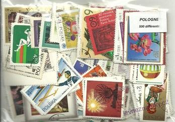 Balíček známek - Polsko - 500 ks
