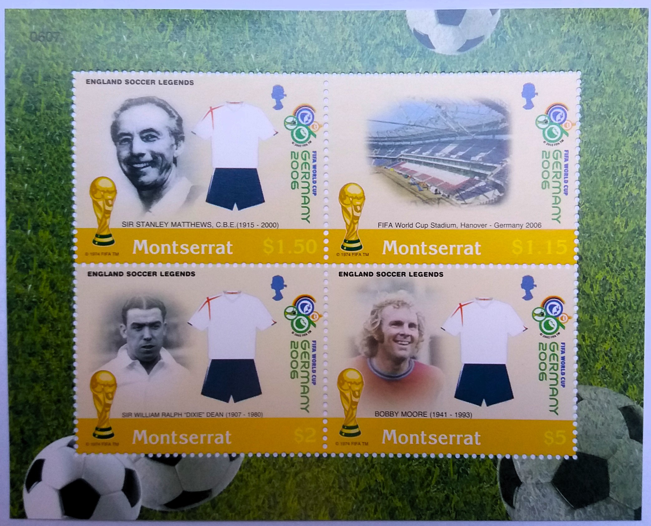 Aršík Montserrat - fotbal