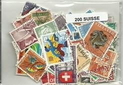 Balíček známek - Švýcarsko - 200 ks