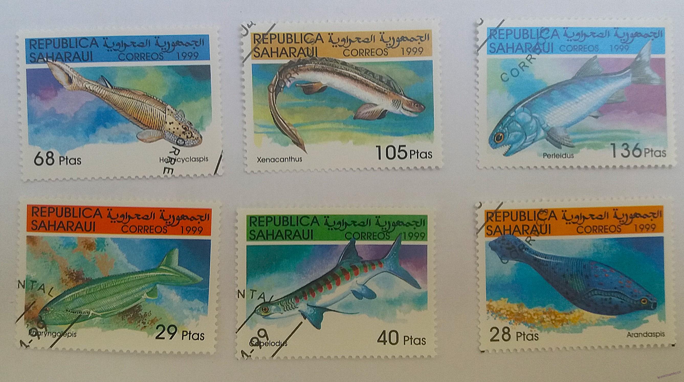 Sestava známek - Saharaui - ryby