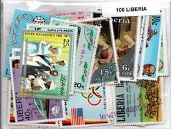 Balíček známek - Liberie - 100 ks