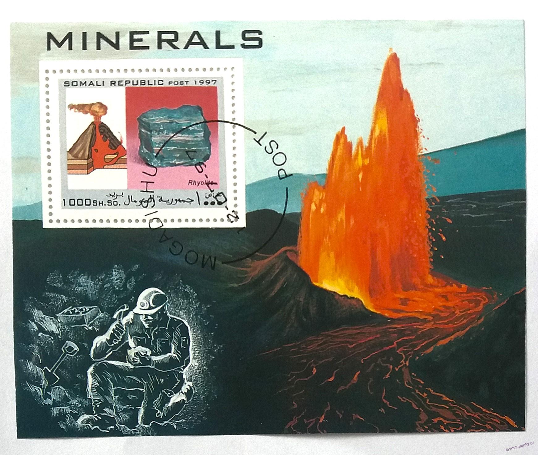 Aršík - Somali - minerály