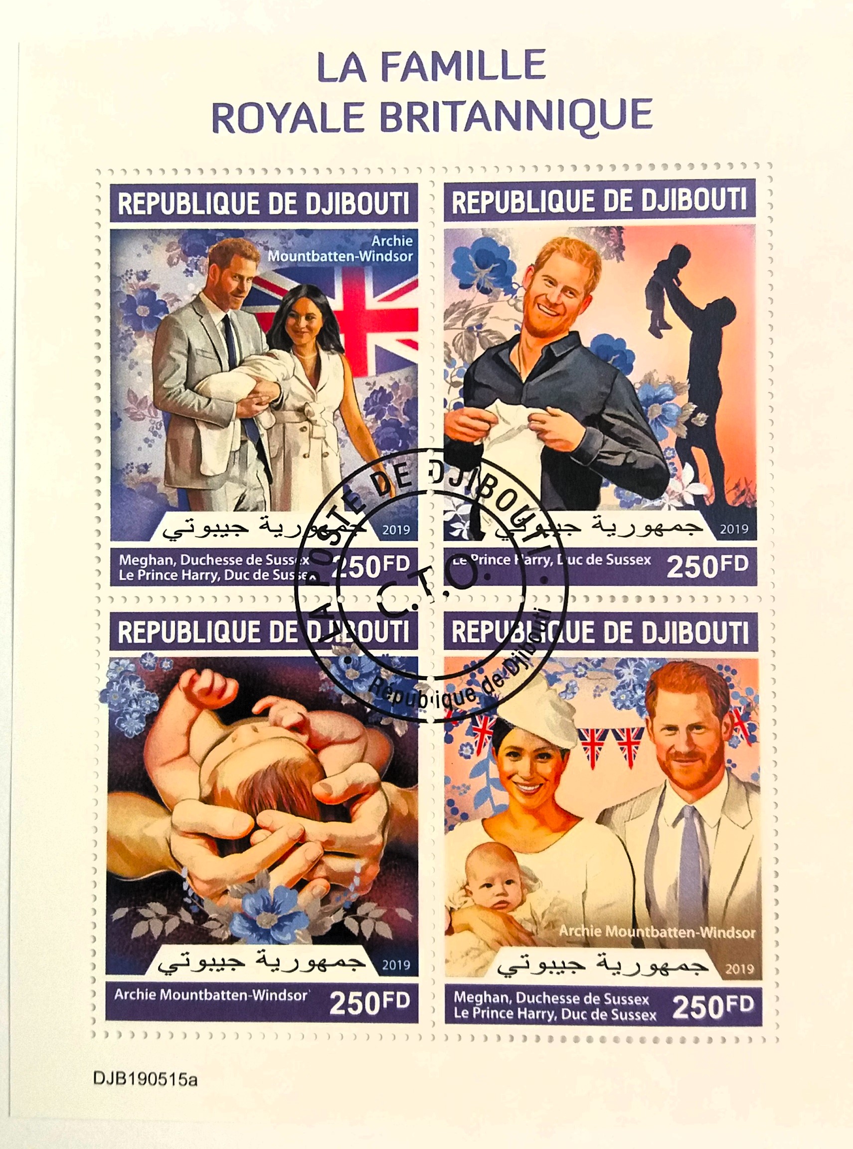 Aršík Djibouti - Harry, Meghan