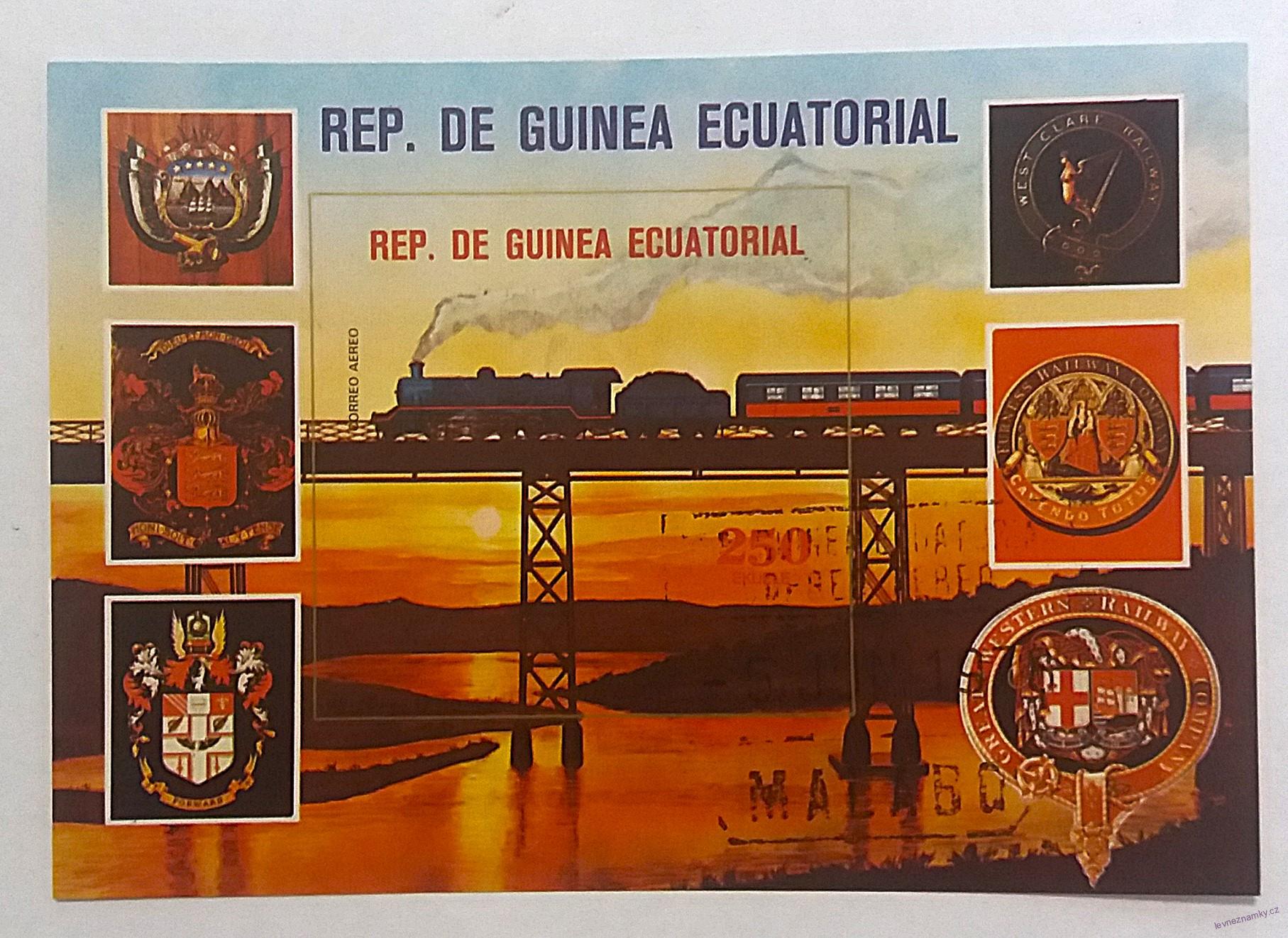 Aršík Guinea Ecuatorial - vlaky