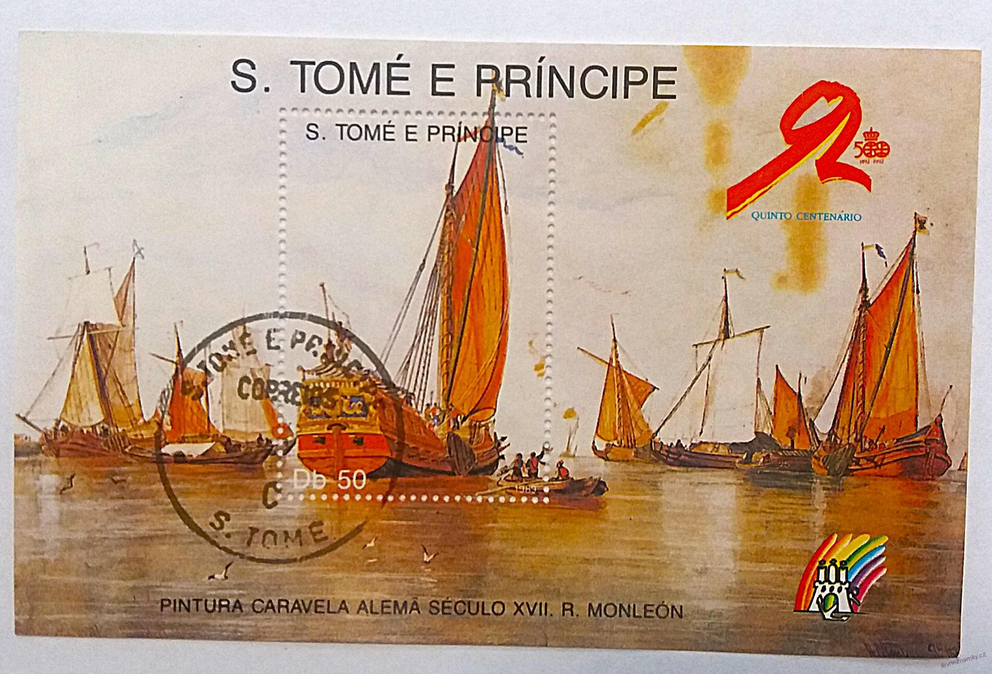 Aršík St. Tomé - lodě