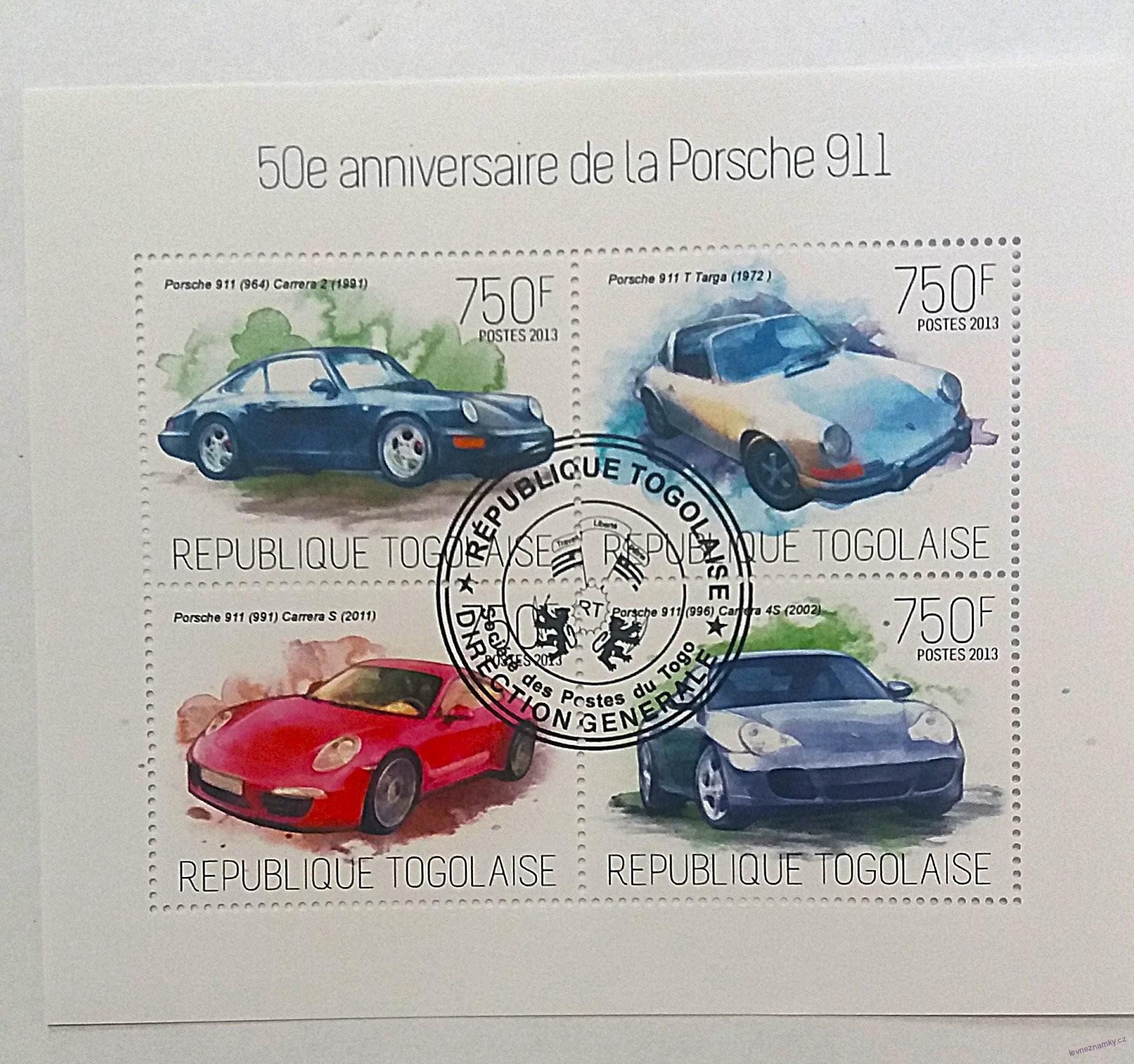 Aršík Togolaise - auta, Porche