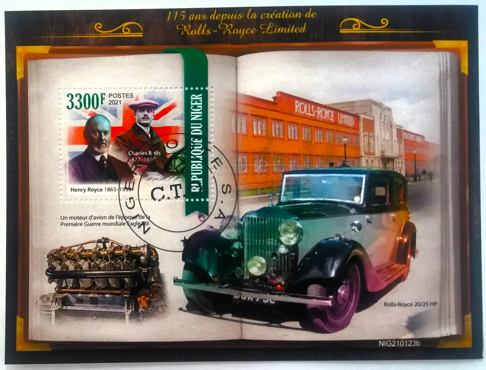 Aršík Niger - auta Rolls Royce