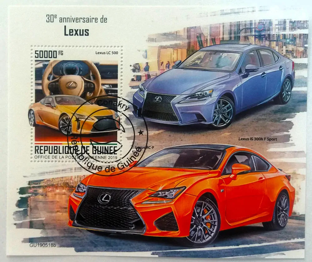 Aršík Guinée - auta Lexus