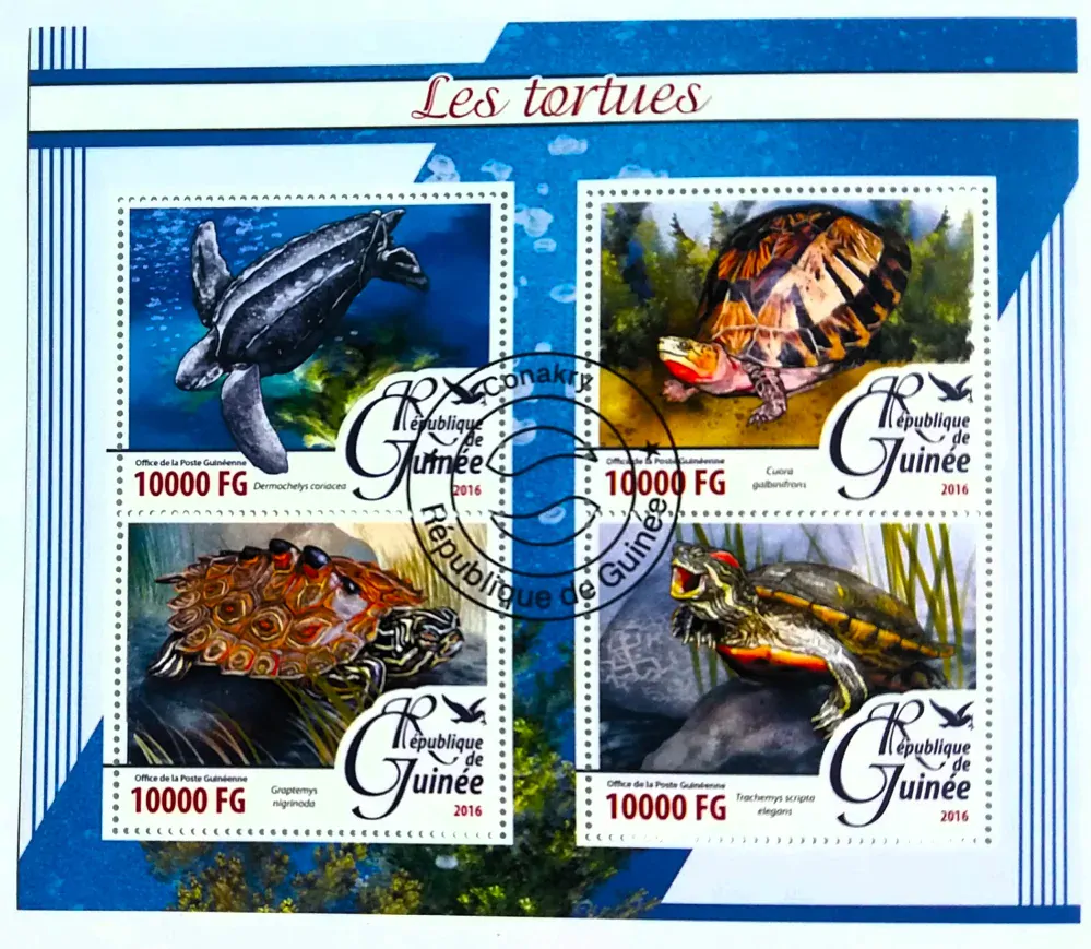 Aršík Republique de Guinee - želvy