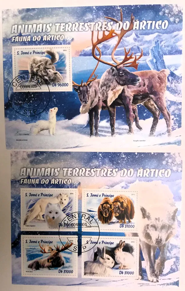 Sada aršíků St. Tomé - arktická fauna