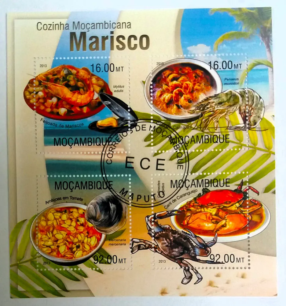 Aršík Mozambik - krabi
