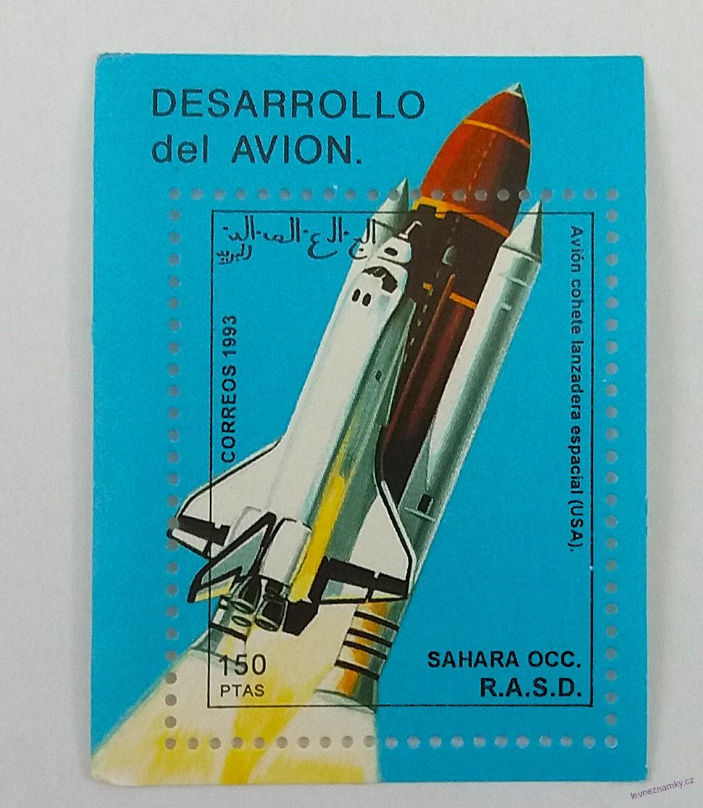 Aršík mini - Sahara OCC - vesmírná raketa - čistý