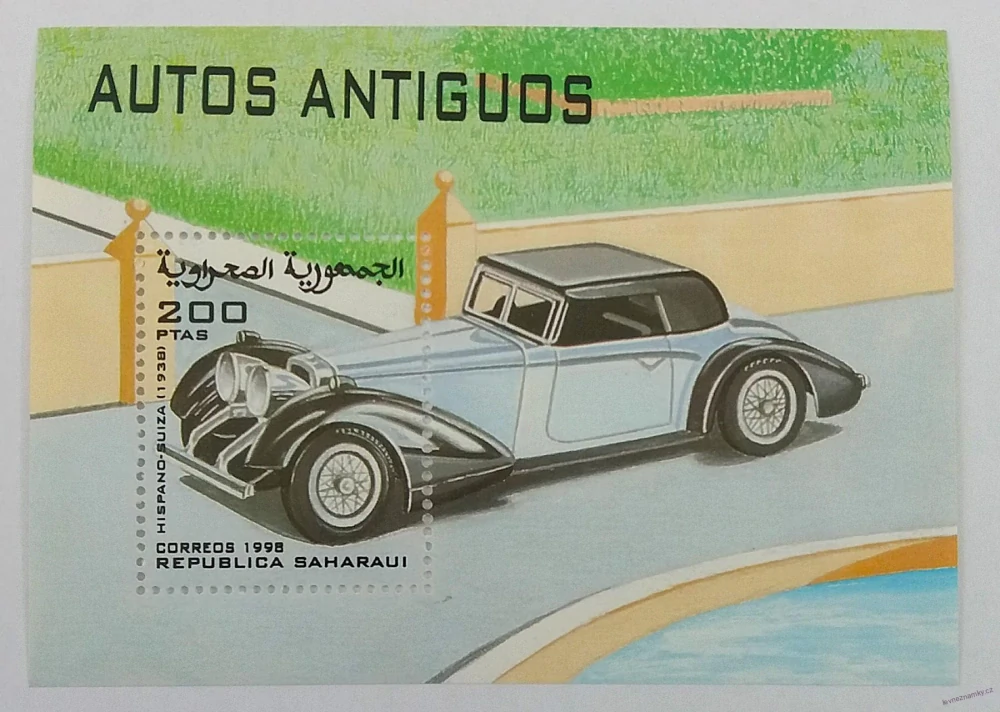 Aršík - Saharaui - auta - čistý
