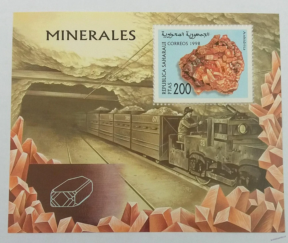 Aršík - Saharaui - minerály - čisté