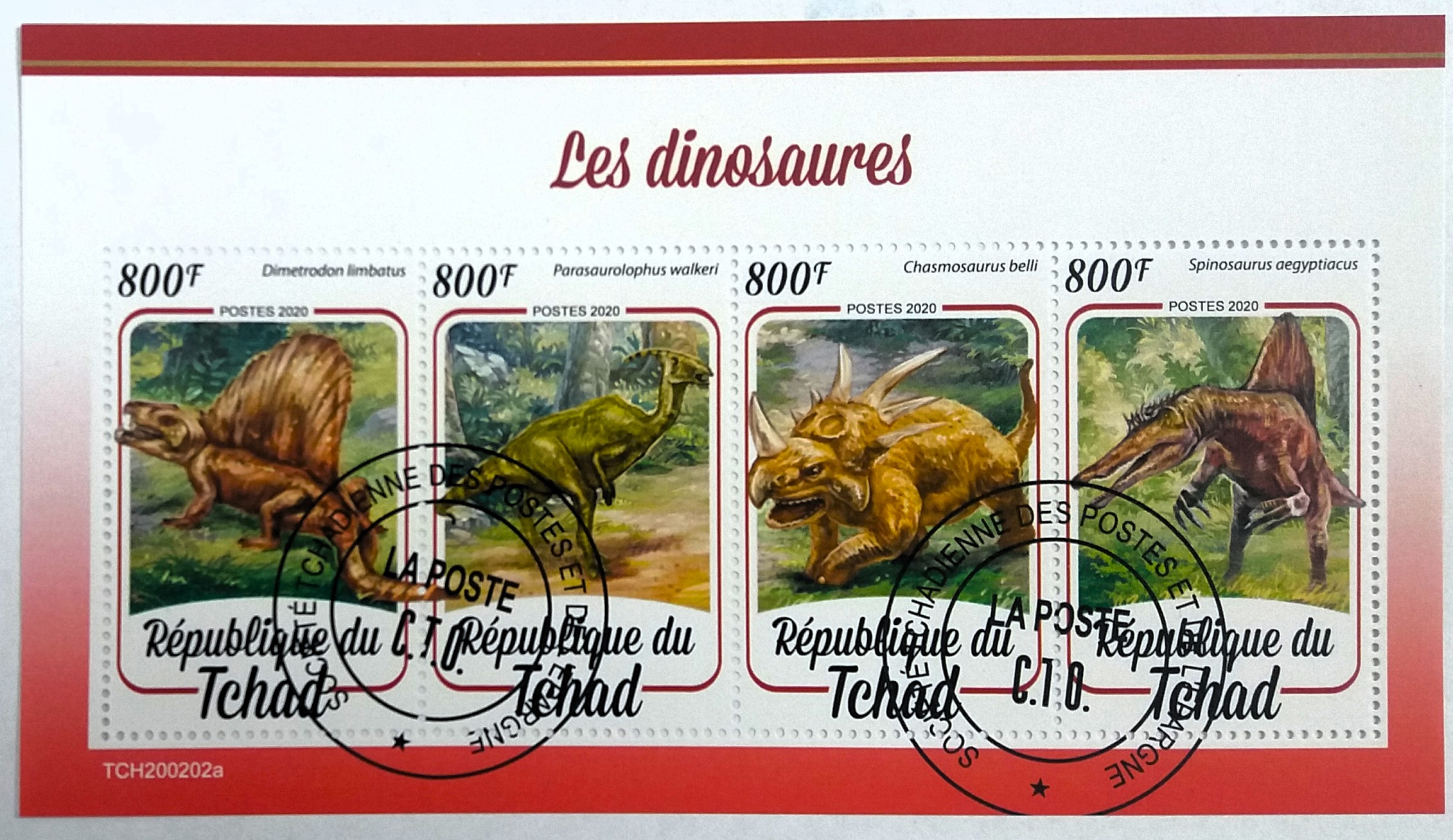Aršík Tchad - dinosauři