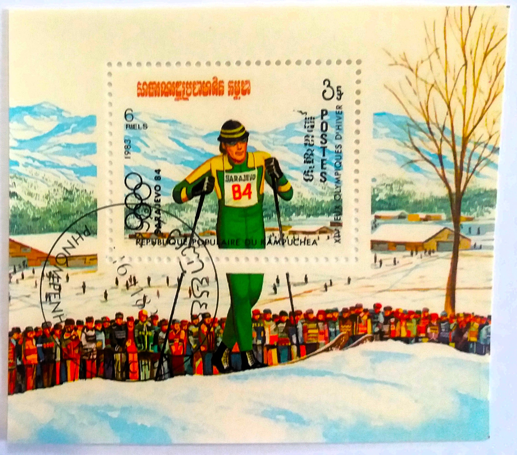 Aršík R.P. Kampuchea - olympiáda Sarajevo