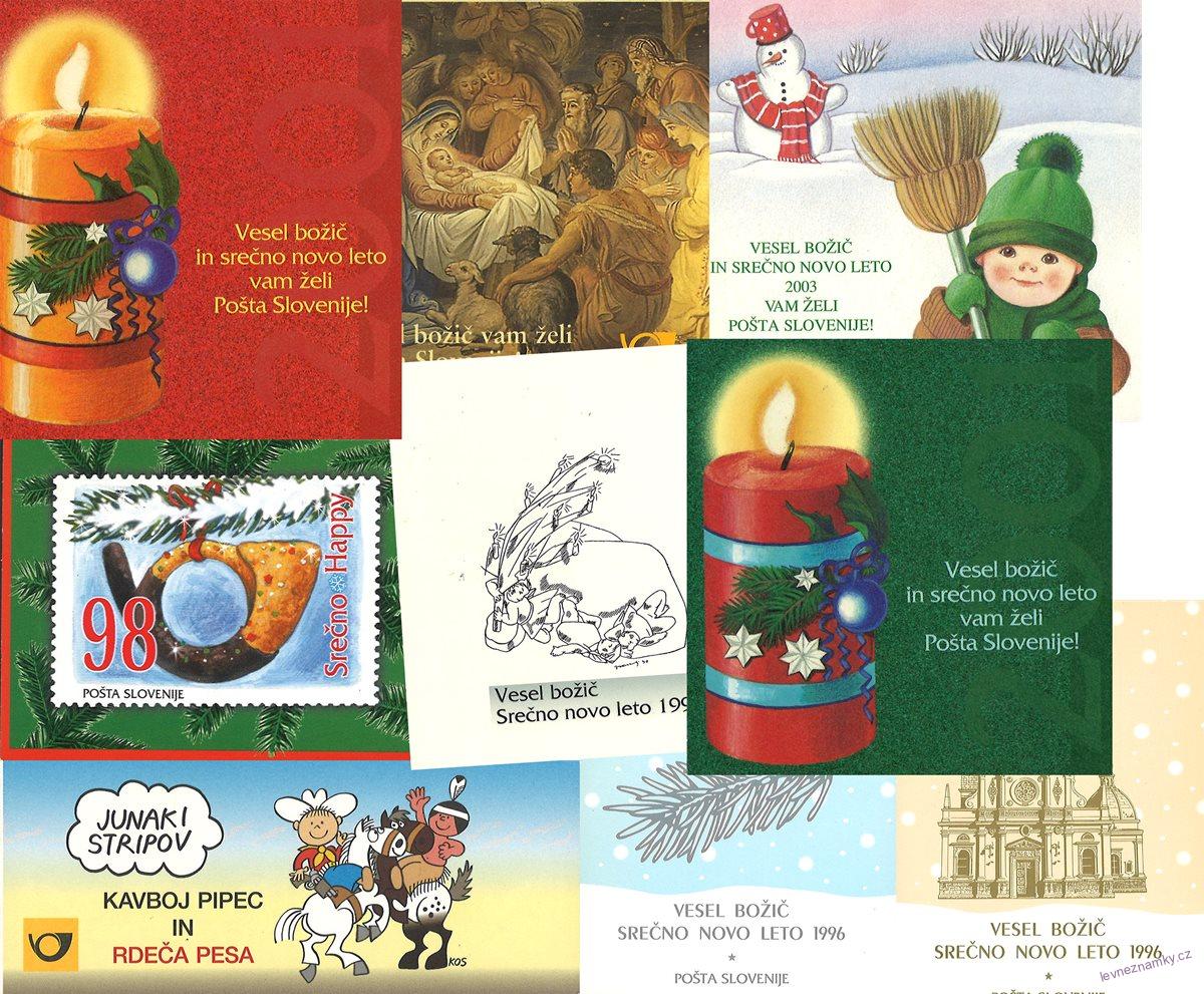 Známkové sešitky - Slovinsko - 1995 - 2006 - 10 ks