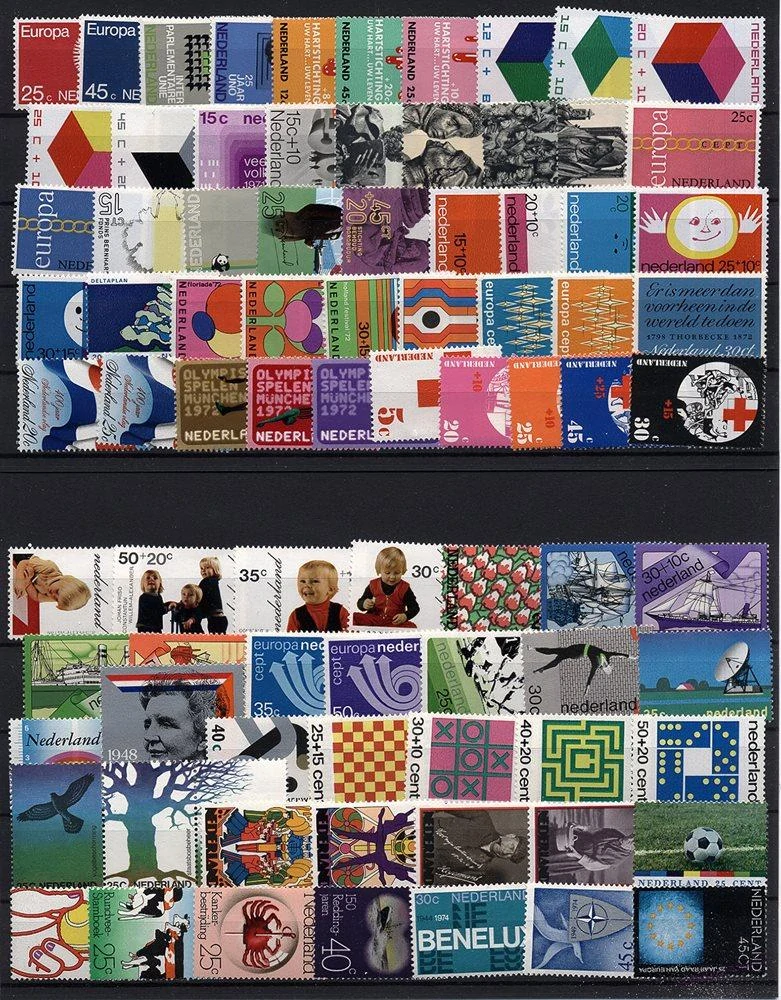 Sbírka známek - Nizozemsko 160 - 1980 - čisté