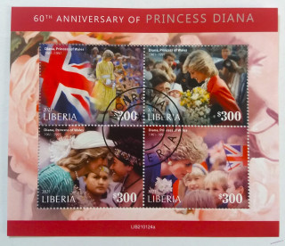 Aršík - Liberia - princezna Diana