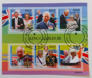 Aršík - Liberia - Král Charles III