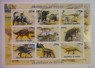 Aršík - Guinée - dinosauři