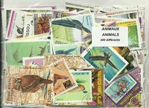 Balíček známek - Fauna mix - 300 ks