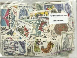 Balíček známek - Československo - 300 ks
