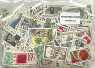 Balíček známek - Československo - 500 ks