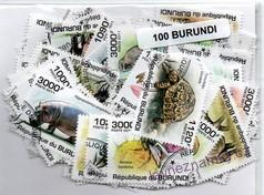 Balíček známek - Burundi - 100 ks
