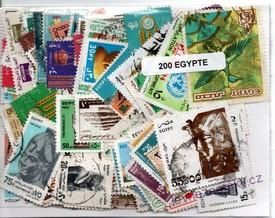 Balíček známek - Egypt - 200 ks