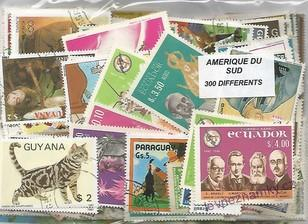 Balíček známek - Jižní Amerika - 300 ks