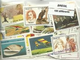 Balíček známek - Brazílie - 100 ks
