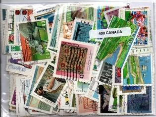 Balíček známek - Canada - 400 ks