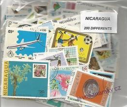 Balíček známek - Nicaragua - 200 ks