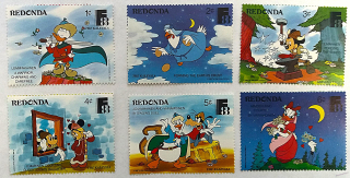 Sestava známek - Redonda - Walt Disney - čisté