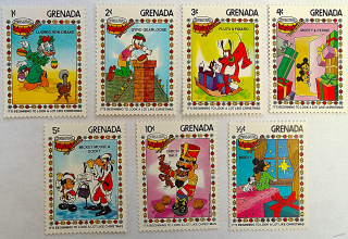 Sestava známek - Grenada - Walt Disney - čisté