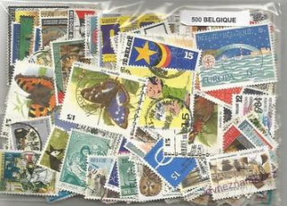 Balíček známek - Belgie - 500 ks