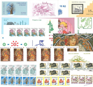 Známkové sešitky - Česká republika - 1993 - 2010 - 10 ks
