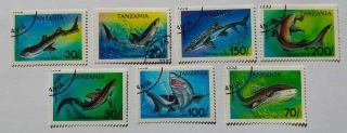 Sestava známek - Tanzania - ryby